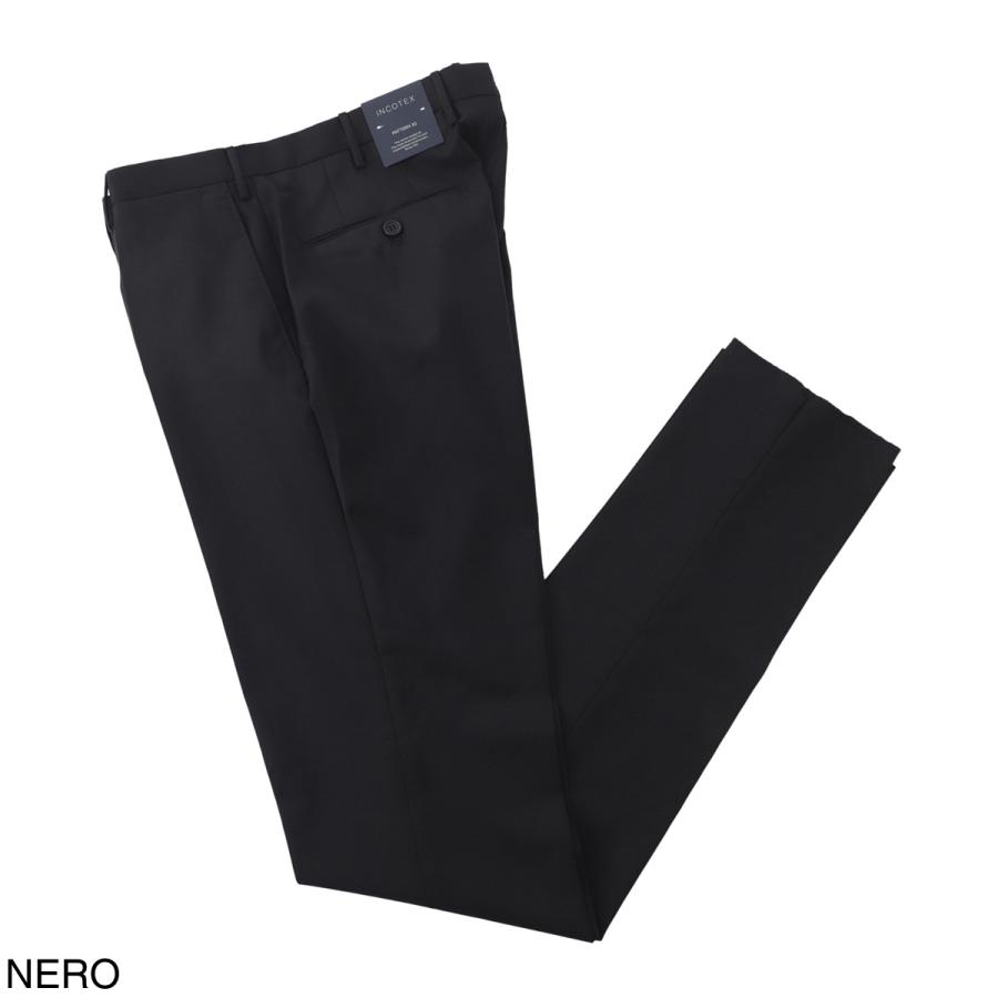 INCOTEX（インコテックス） ノープリーツ スラックス SLIM FIT 35型