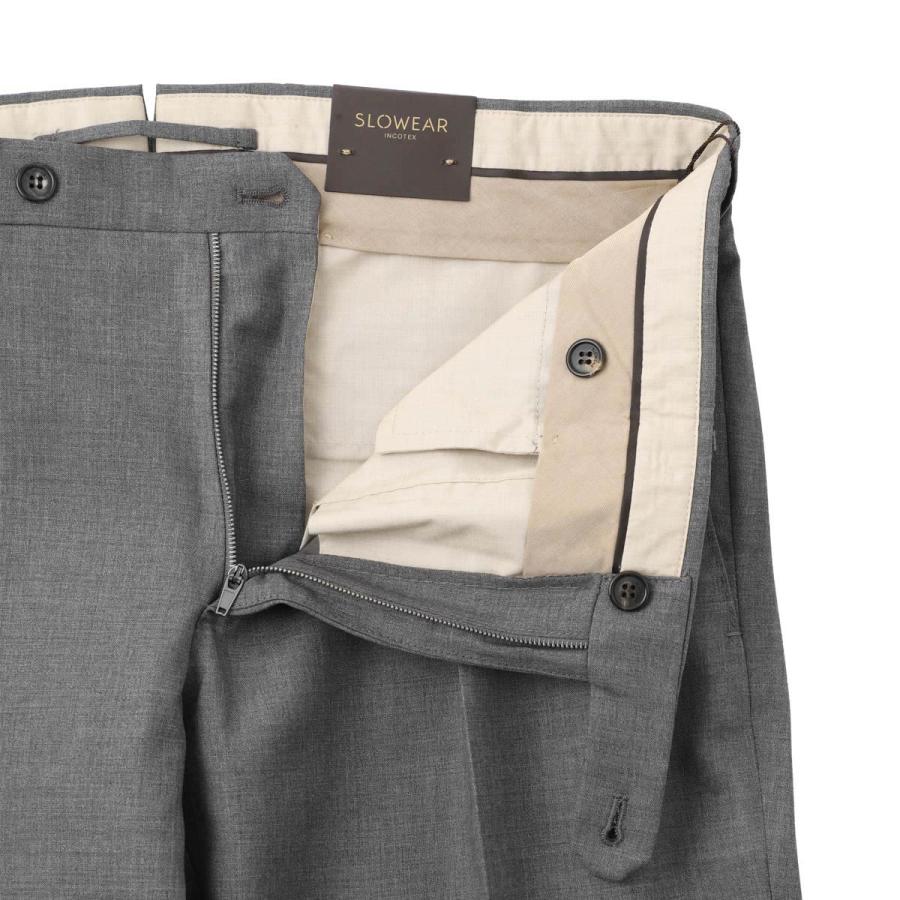 インコテックス INCOTEX ノープリーツ スラックス SLIM FIT 35型 ウールパンツ 大きいサイズあり メンズ 1t0035-5006c-910の画像