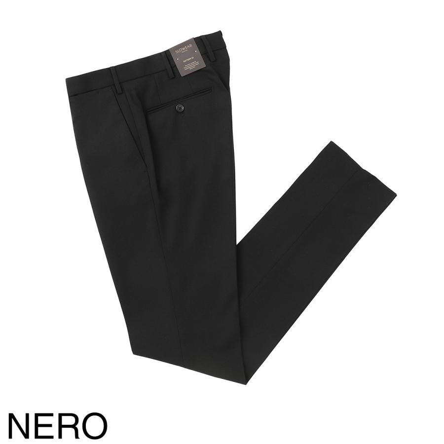 INCOTEX（インコテックス） ノープリーツ スラックス SLIM FIT 35型
