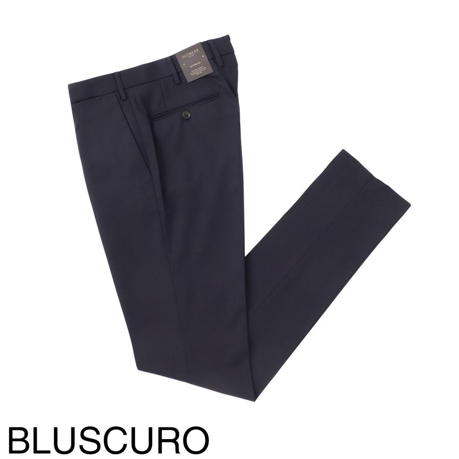 INCOTEX（インコテックス） ノープリーツ スラックス SLIM FIT 35型