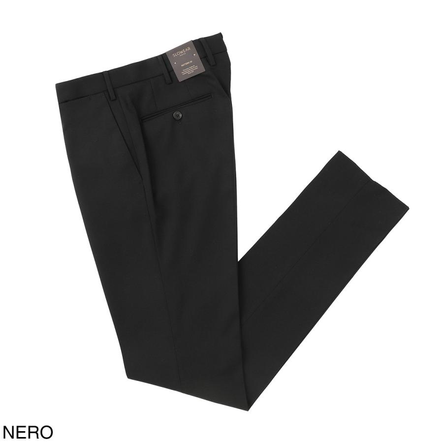 INCOTEX（インコテックス） ノープリーツ スラックス SLIM FIT 35型
