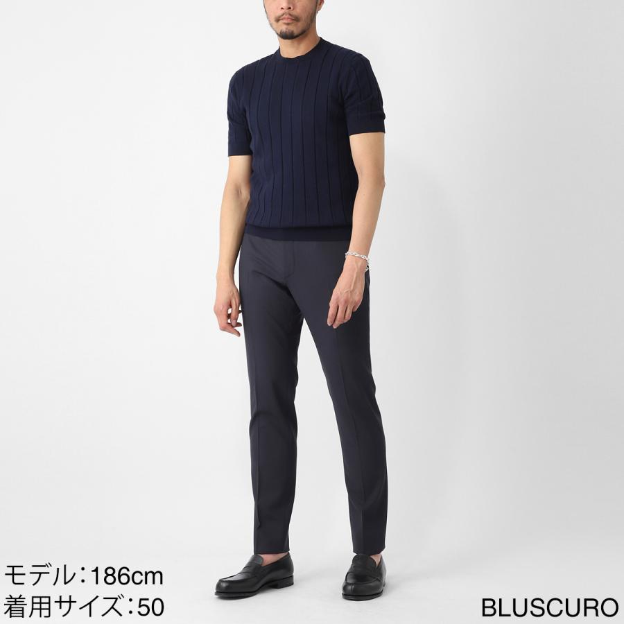 インコテックス INCOTEX ノープリーツ スラックス SLIM FIT 84型 ウールパンツ 大きいサイズあり メンズ 1ts084-9169c-820の画像
