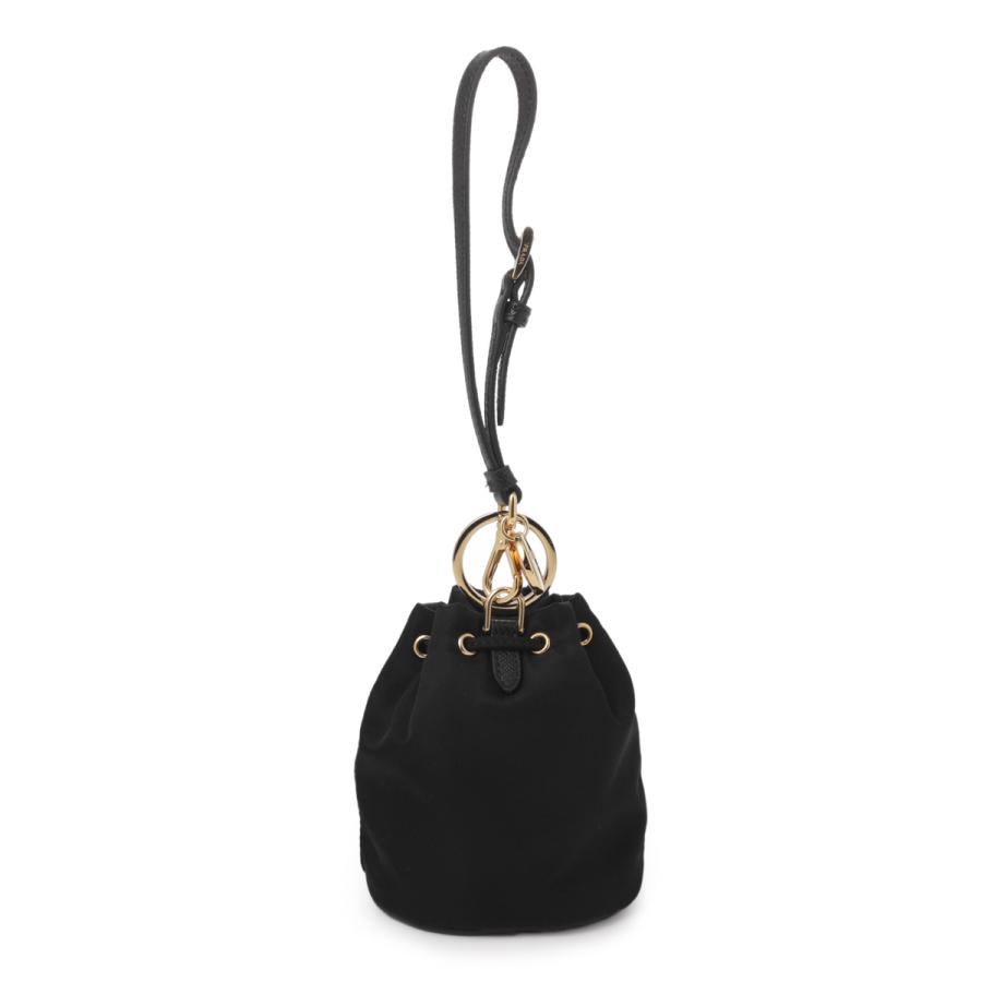 PRADA プラダ ポーチ ミニバッグチャーム ブラック レディース