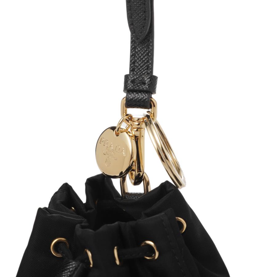 PRADA ミニポーチ（バッグチャーム）　レディース メンズ 大人気】PRADA Re-Nylonミニポーチバッグチャーム (PRADA/バッグ