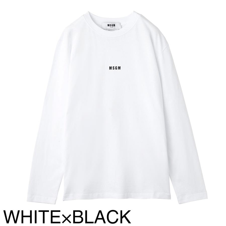 MSGM エムエスジーエム クルーネック 長袖Tシャツ レディース 
