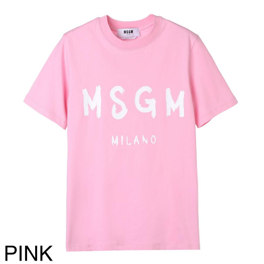 エムエスジイエム) MSGM ロゴ Tシャツ 2000MDM510 200002