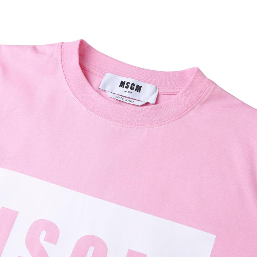 エムエスジーエム MSGM クルーネックTシャツ レディース 2000mdm520-200002-12｜mb-y｜08