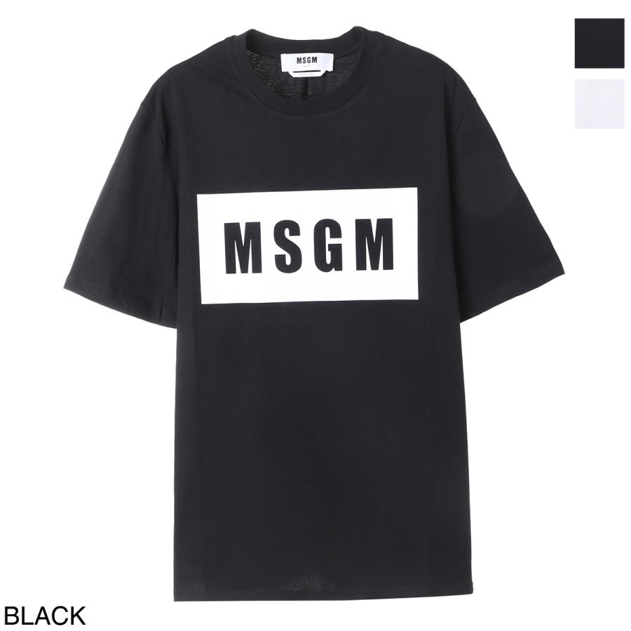エムエスジーエム MSGM クルーネック Tシャツ メンズ 2000mm520-200002