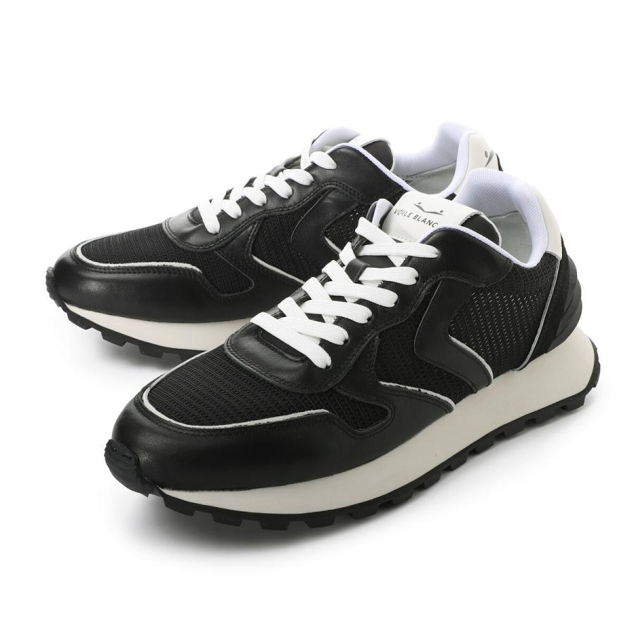 VOILE BLANCHE ボイルブランシェ　スニーカー ブラック　43 ボイルブランシェ VOILE BLANCHE スニーカー PARIS POWER MAN 大きい