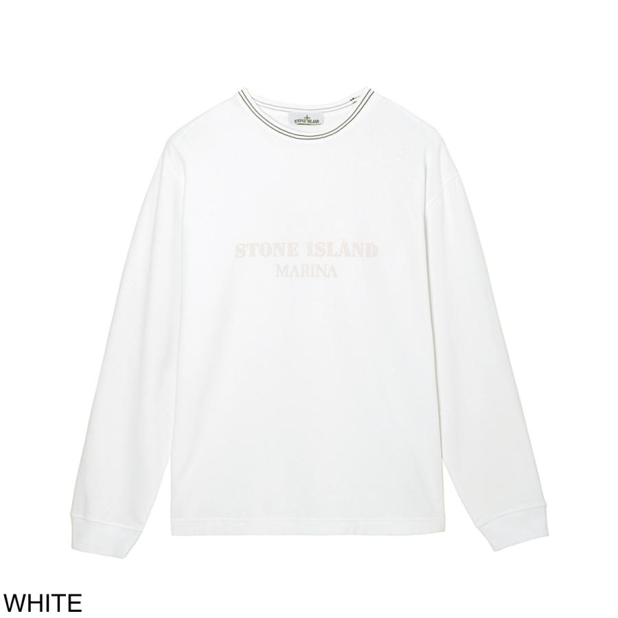 STONE ISLAND ストーンアイランド クルーネック長袖Tシャツ STONE ISLAND ストーンアイランド クルーネック長袖Tシャツ