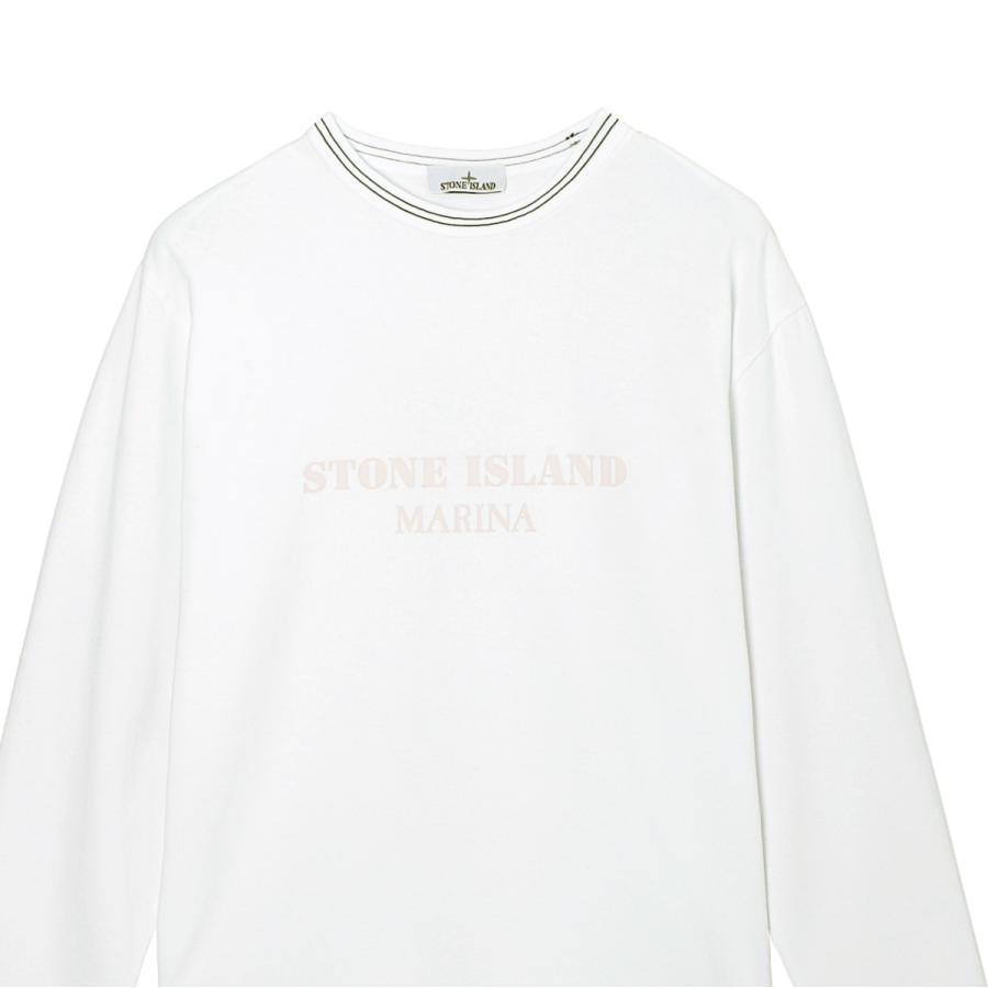 STONE ISLAND ストーンアイランド クルーネック長袖Tシャツ STONE ISLAND ストーンアイランド クルーネック長袖Tシャツ