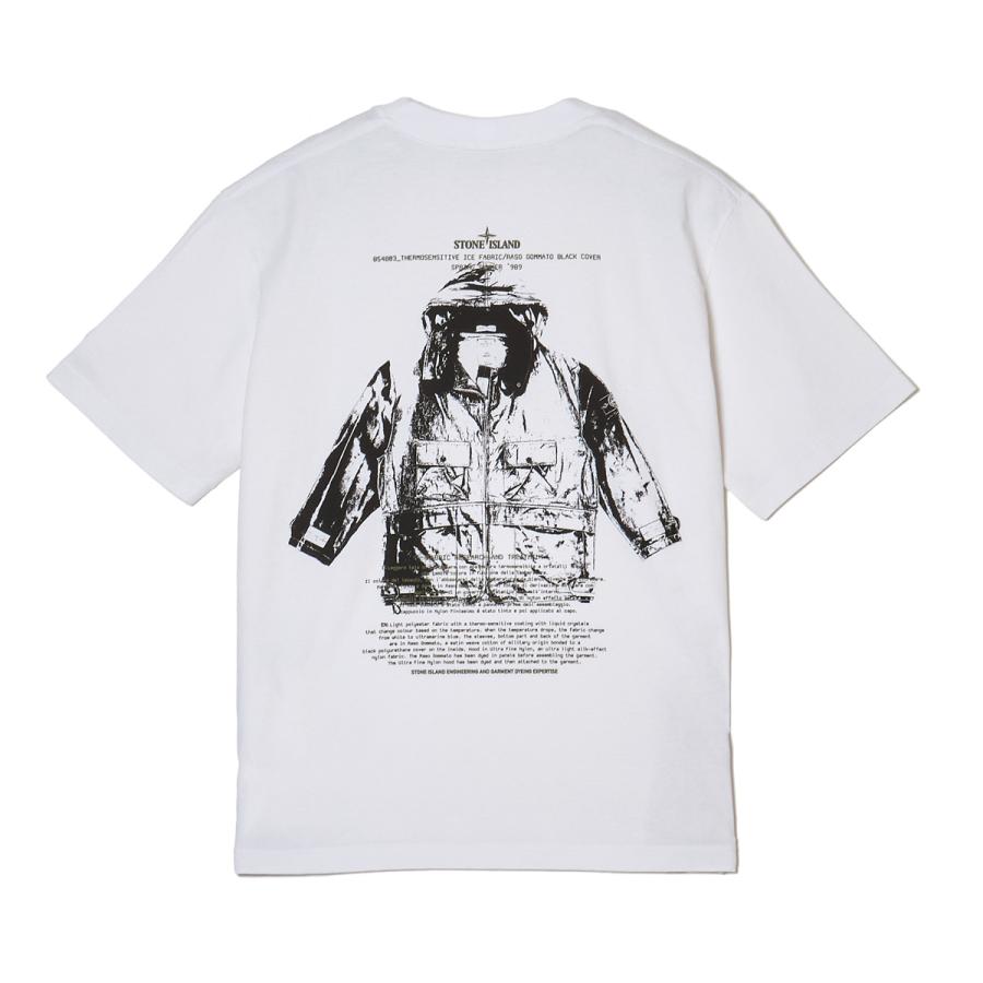 ストーンアイランド STONE ISLAND クルーネックTシャツ 2100023 ORGANIC COTTON JERSEY メンズ l1s152100023-s0091-v0001の画像