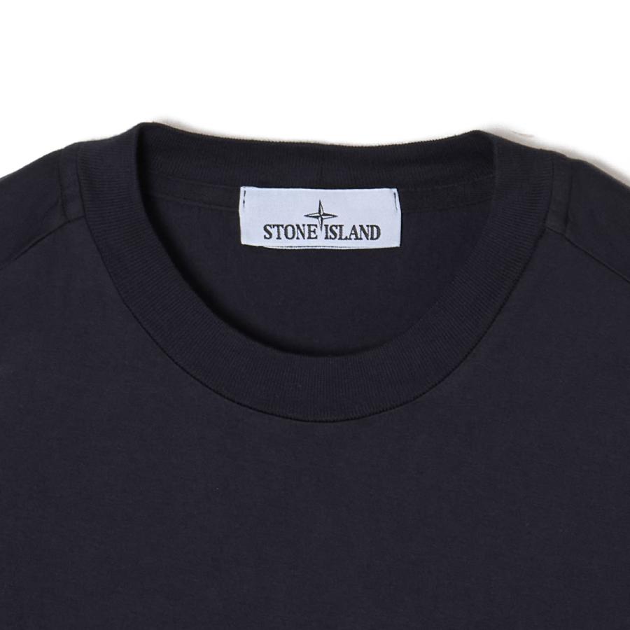 ストーンアイランド STONE ISLAND クルーネック 長袖Tシャツ 2100031 60/2 COTTON JERSEY メンズ l1s152100031-s0013-v0020の画像
