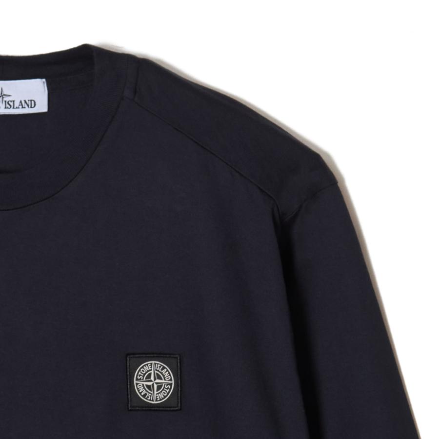 ストーンアイランド STONE ISLAND クルーネック 長袖Tシャツ 2100031 60/2 COTTON JERSEY メンズ l1s152100031-s0013-v0020の画像