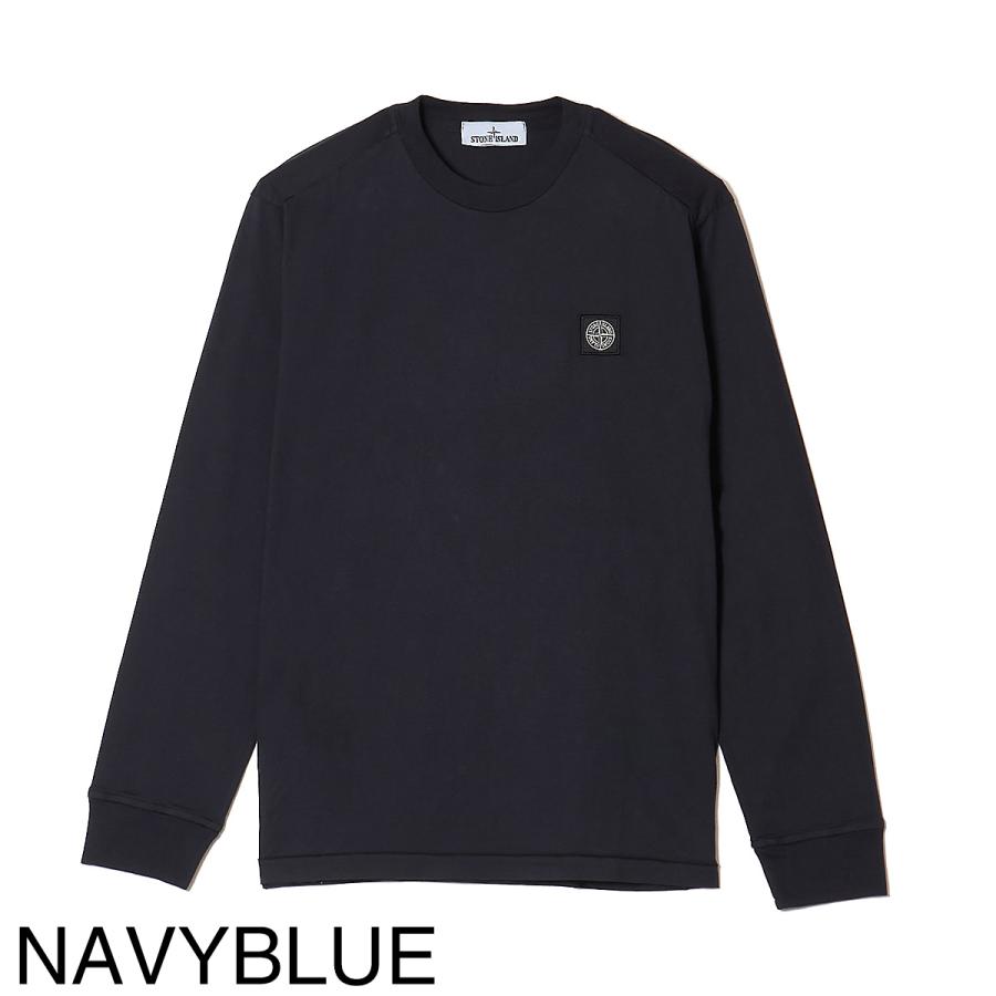 ストーンアイランド STONE ISLAND クルーネック 長袖Tシャツ 2100031 60/2 COTTON JERSEY メンズ l1s152100031-s0013-v0020の画像