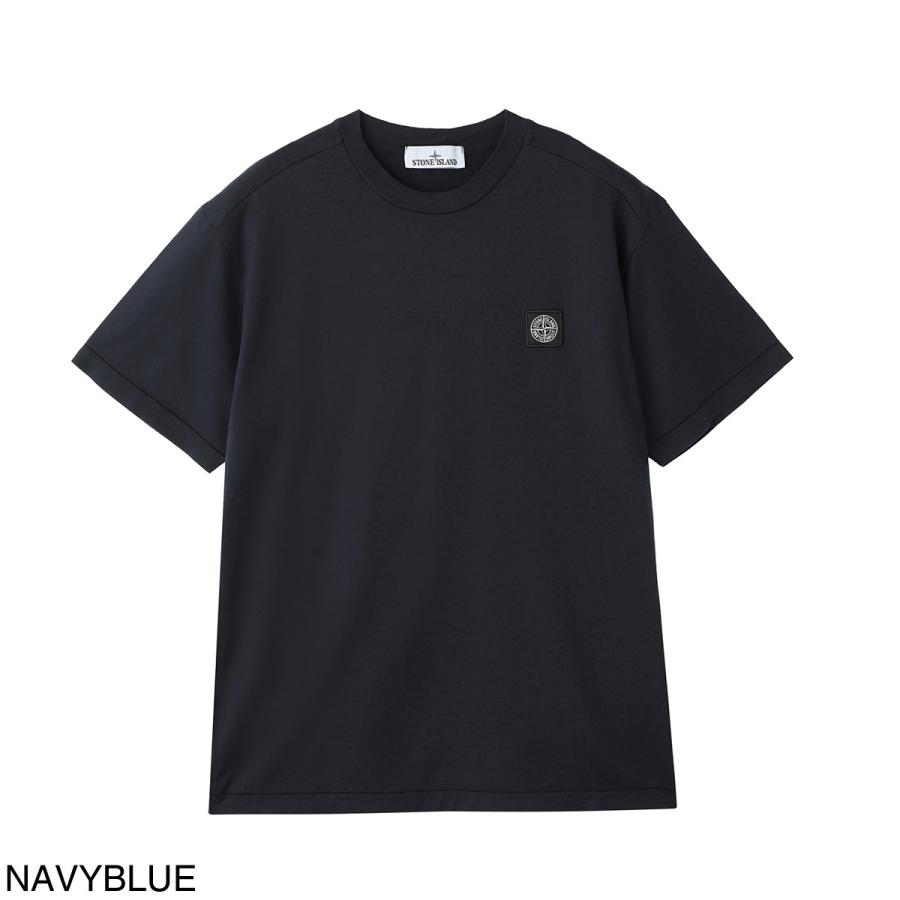 STONE ISLAND ブラック クルーネック S STONE ISLAND ブラック クルーネック セーター