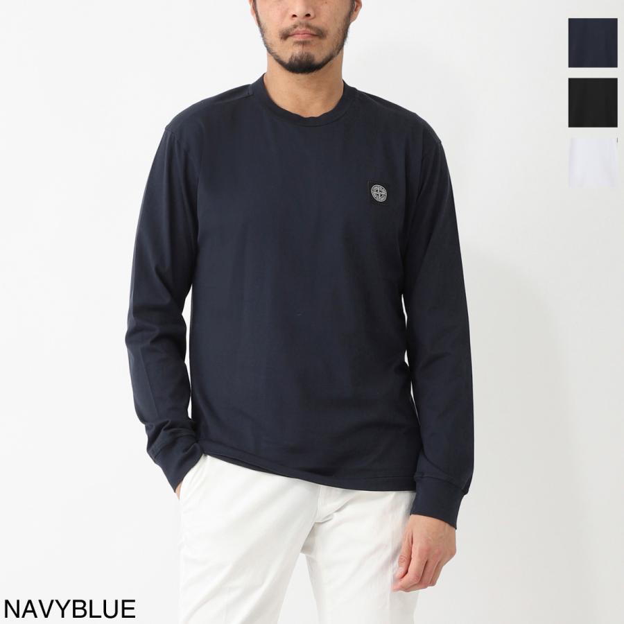 STONE ISLAND（ストーン アイランド） クルーネック 長袖Tシャツ