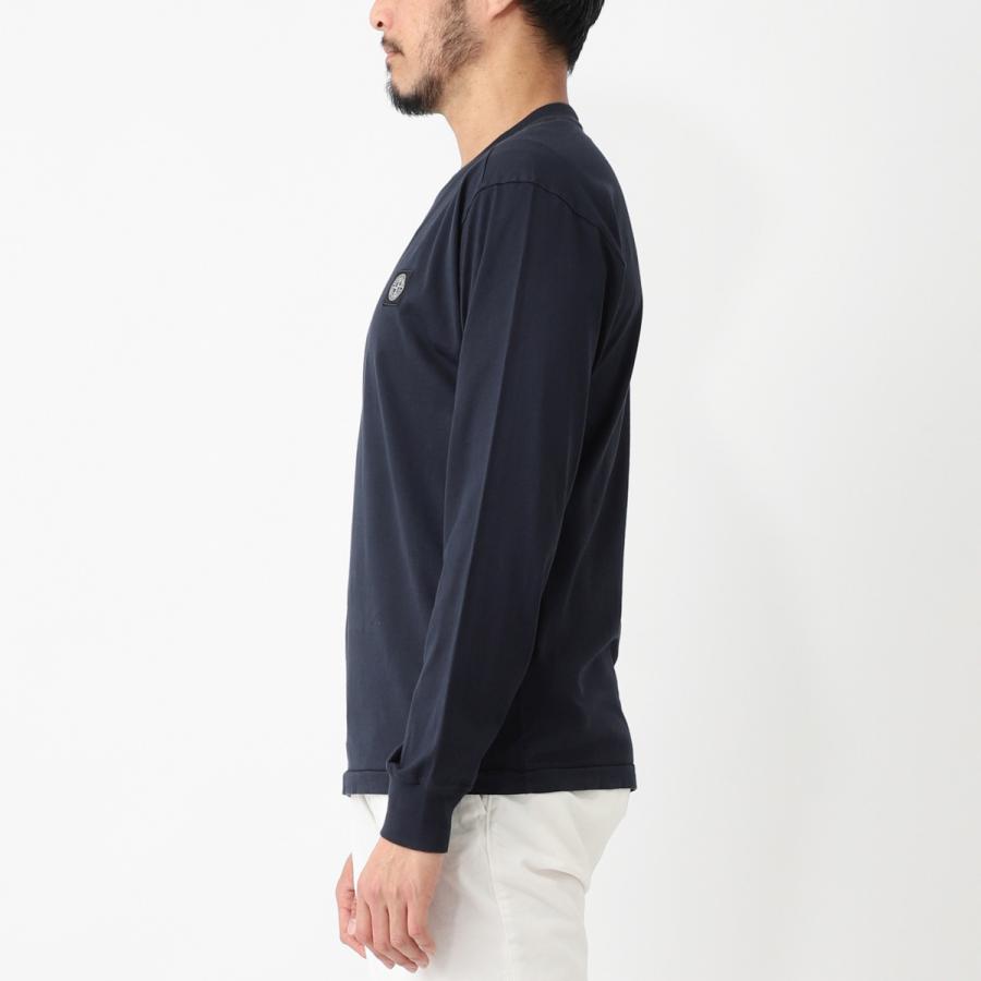 STONE ISLAND（ストーン アイランド） クルーネック 長袖Tシャツ
