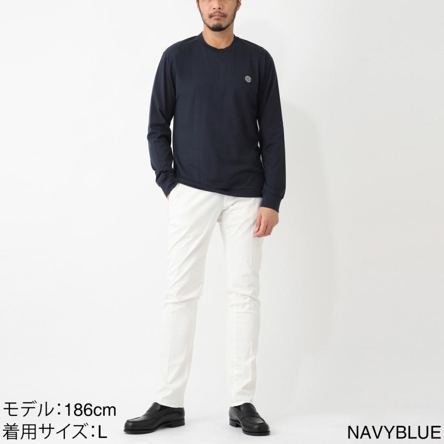 STONE ISLAND（ストーン アイランド） クルーネック 長袖Tシャツ