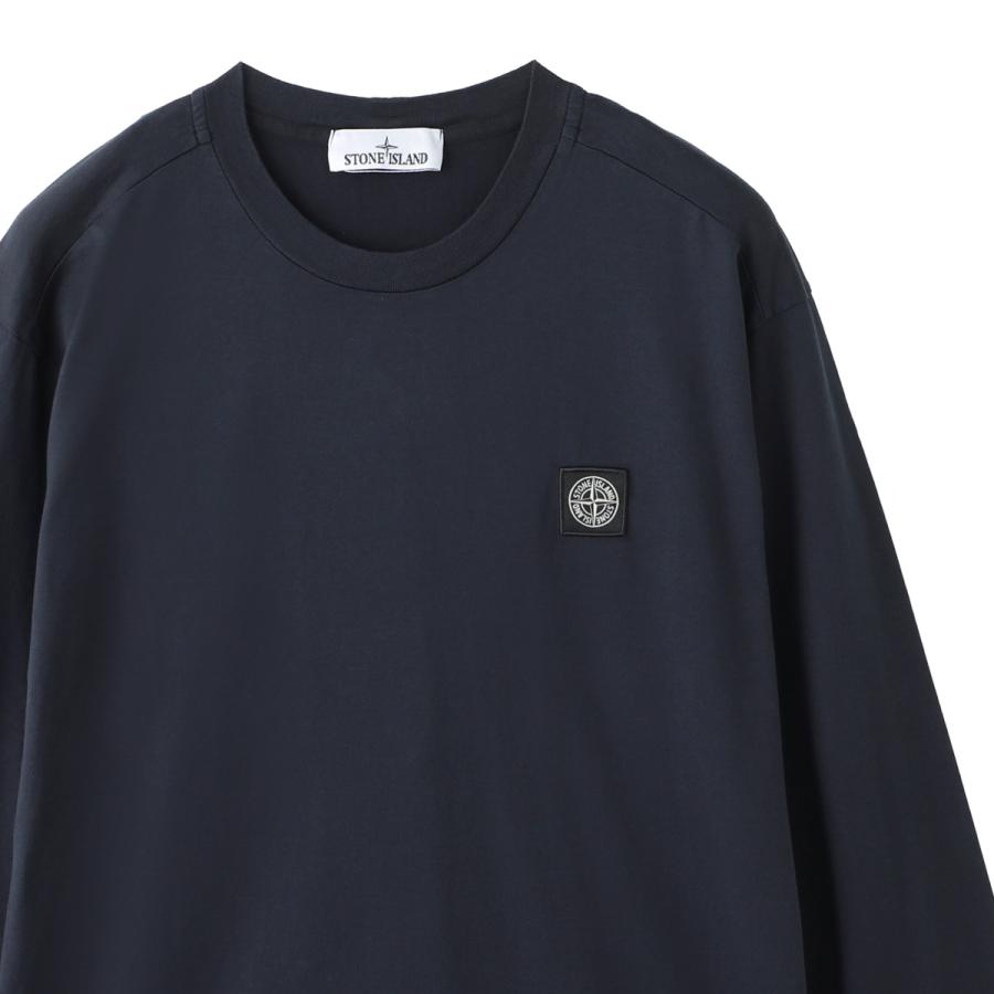 STONE ISLAND（ストーン アイランド） クルーネック 長袖Tシャツ