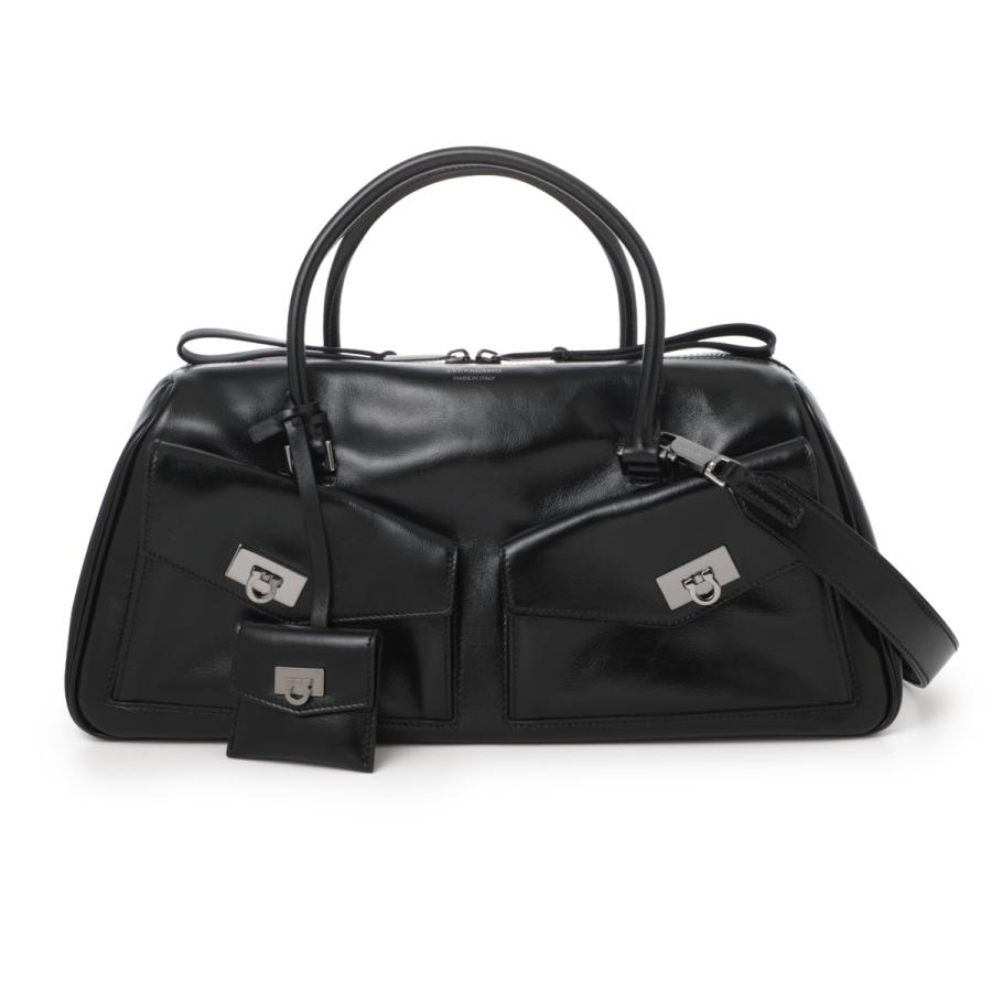 FERRAGAMO（フェラガモ） ハンドバッグ 3WAY MULTIPOCKET BOWLING BAG
