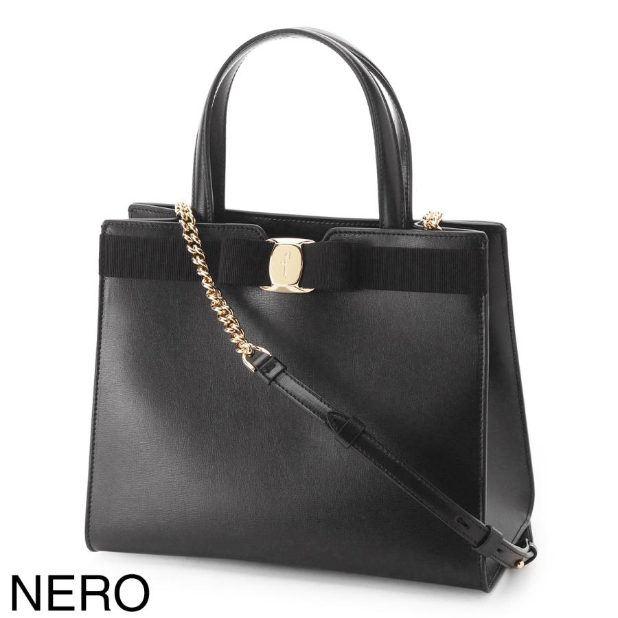 FERRAGAMO（フェラガモ） トートバッグ 2WAY VARA ヴァラ レディース