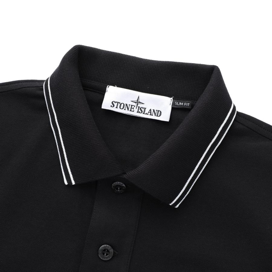 STONE ISLAND ストーンアイランド 長袖ポロシャツ 22002SL ORGANIC