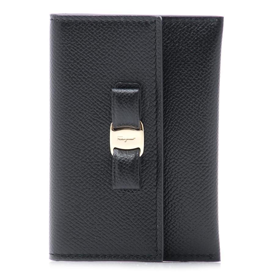 FERRAGAMO（フェラガモ） カードケース レディース 22d155-683522-nero