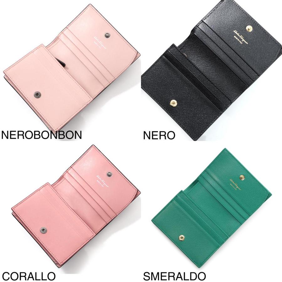 フェラガモ二つ折り財布⭐︎美品 Amazon | FERRAGAMO フェラガモ 2つ折り財布 22D515 758839 コンパクト