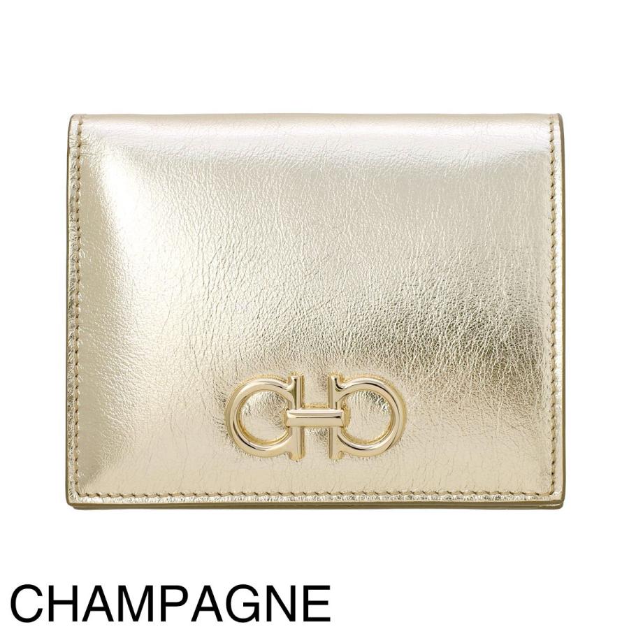 FERRAGAMO（フェラガモ） FERRAGAMO 2つ折り財布 小銭入れ付き
