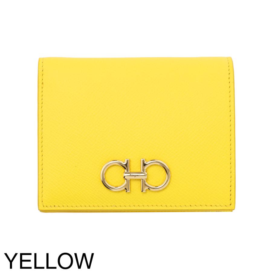 【未使用】Salvatore Ferragamo 二つ折り財布（小銭入れなし） FERRAGAMO（フェラガモ） 財布 メンズ二つ折り 小銭入れなし メンズ