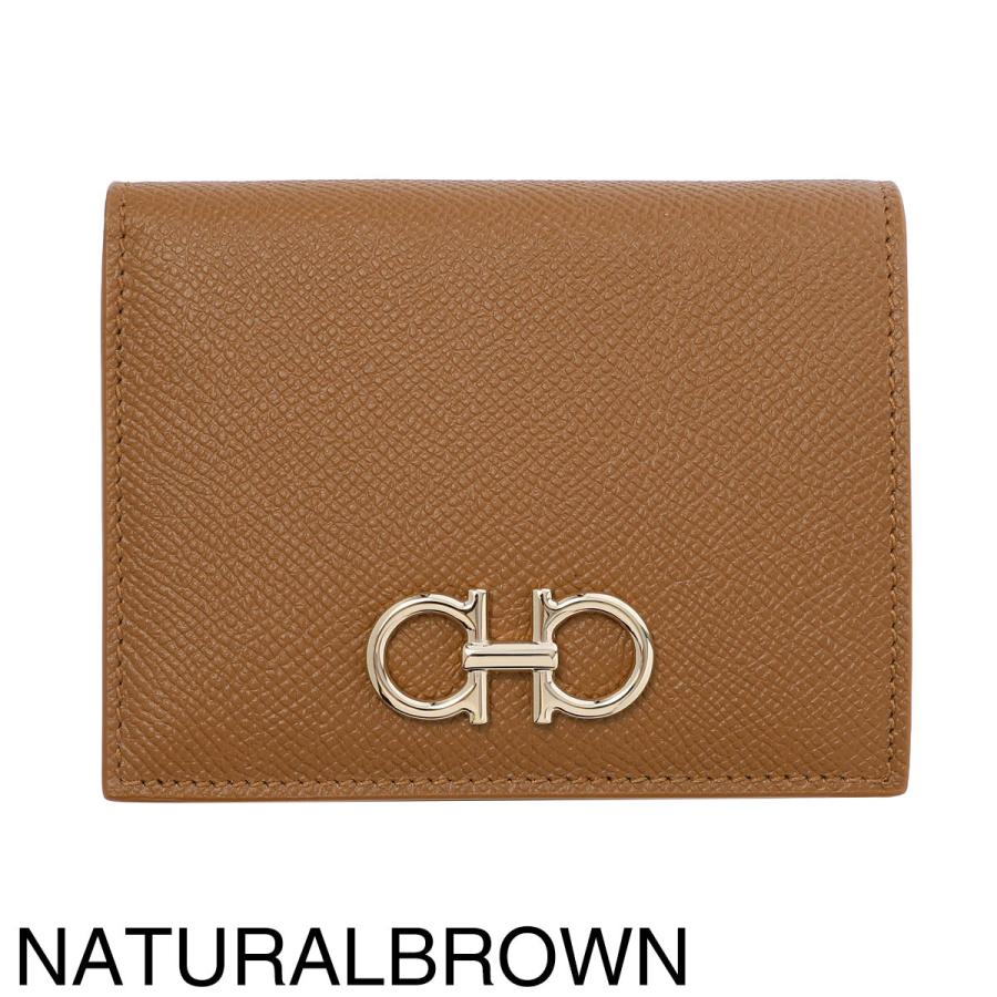 haru＊様交渉中　フェラガモ ウォレット カードミニ財布 FERRAGAMO（フェラガモ） 財布 二つ折り財布 ミニ財布 ガンチーニ