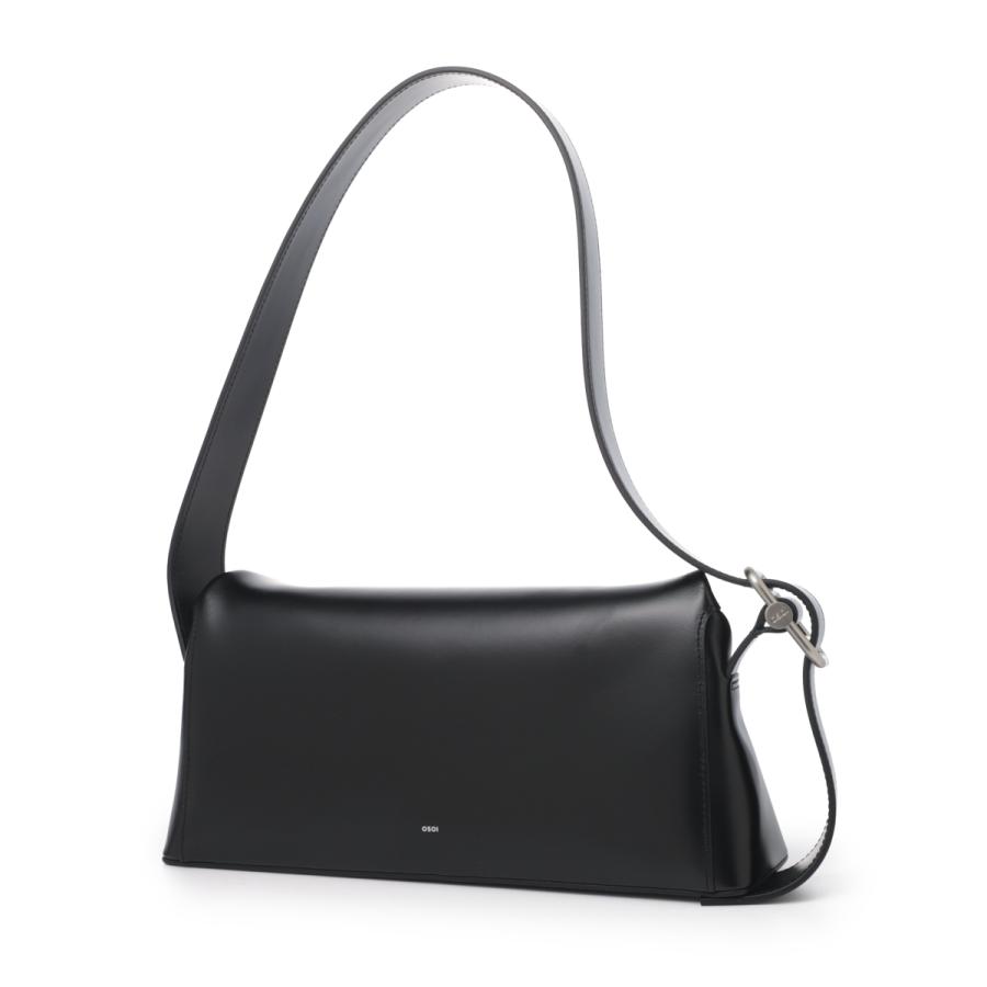 オソイ OSOI ショルダーバッグ FOLDER BROT ブラック レディース