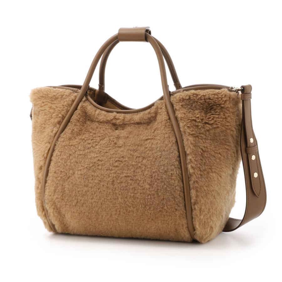 マックスマーラ Max Mara ハンドバッグ 2WAY TMARINS ブラウン 