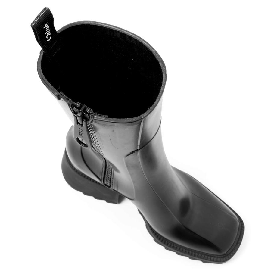 Chloé bettyレインブーツ 黒 86,900円 Chloe クロエ レインブーツ レディース ブラック 22A239Z2 001