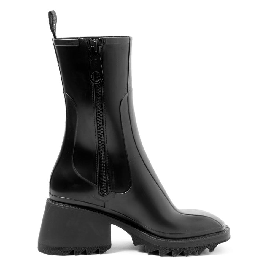 Chloe クロエ レインブーツ BETTY ブラック レディース 239z2