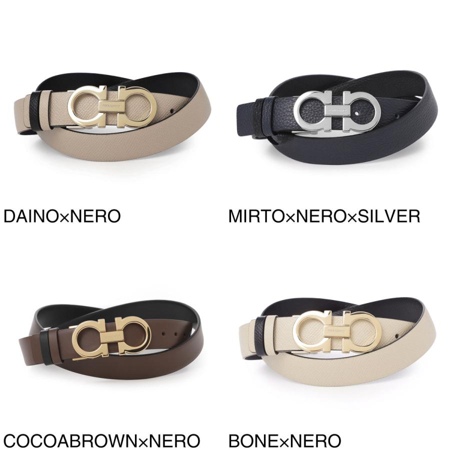 FERRAGAMO（フェラガモ） リバーシブル ベルト レディース : モダン