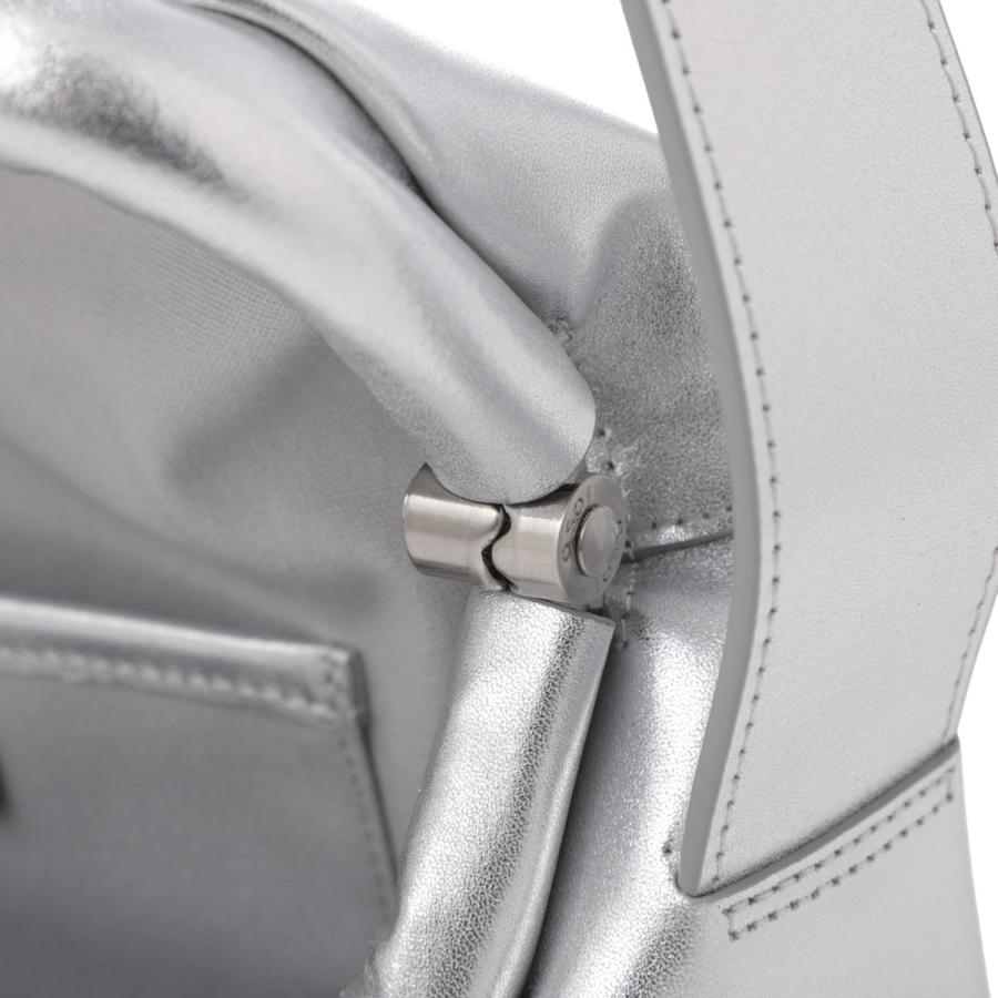 オソイ OSOI ショルダーバッグ FOLDER BROT シルバー レディース