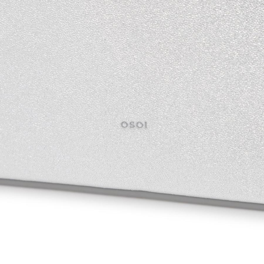 オソイ OSOI ショルダーバッグ FOLDER BROT シルバー レディース 