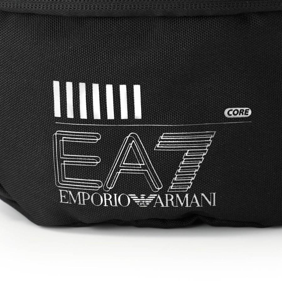 エンポリオアルマーニ EA7 EMPORIO ARMANI クロスボディバッグ ベルトバッグ ブラック メンズ 245079-cc940-02021｜mb-y｜09