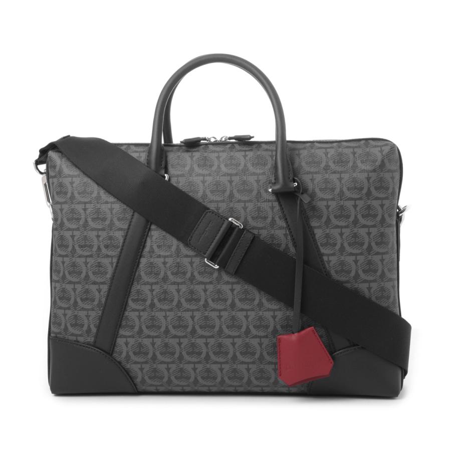 FERRAGAMO（フェラガモ） ブリーフケース TRAVEL ブラック メンズ