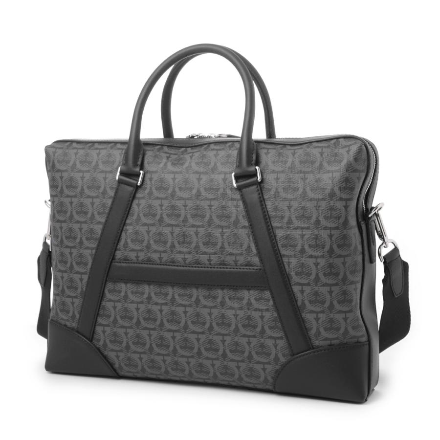 FERRAGAMO（フェラガモ） ブリーフケース TRAVEL ブラック メンズ