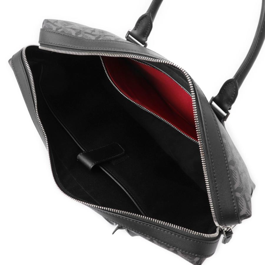 フェラガモ FERRAGAMO ブリーフケース TRAVEL ブラック メンズ 24a197