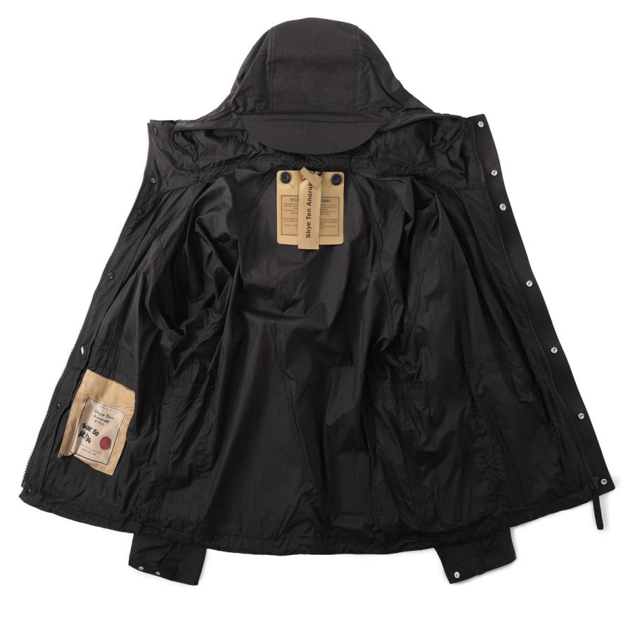 テンシー Ten c アノラック SKYE TEN ANORAK 大きいサイズあり ブラック メンズ 24ctcuc10151-a06048-999の画像