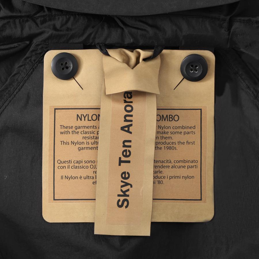 テンシー Ten c アノラック SKYE TEN ANORAK 大きいサイズあり ブラック メンズ 24ctcuc10151-a06048-999の画像