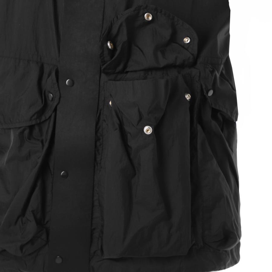 テンシー Ten c アノラック SKYE TEN ANORAK 大きいサイズあり ブラック メンズ 24ctcuc10151-a06048-999の画像