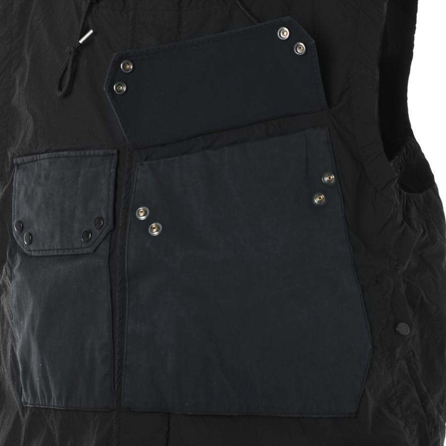 テンシー Ten c ベスト MID LAYER HOODED VEST 大きいサイズあり