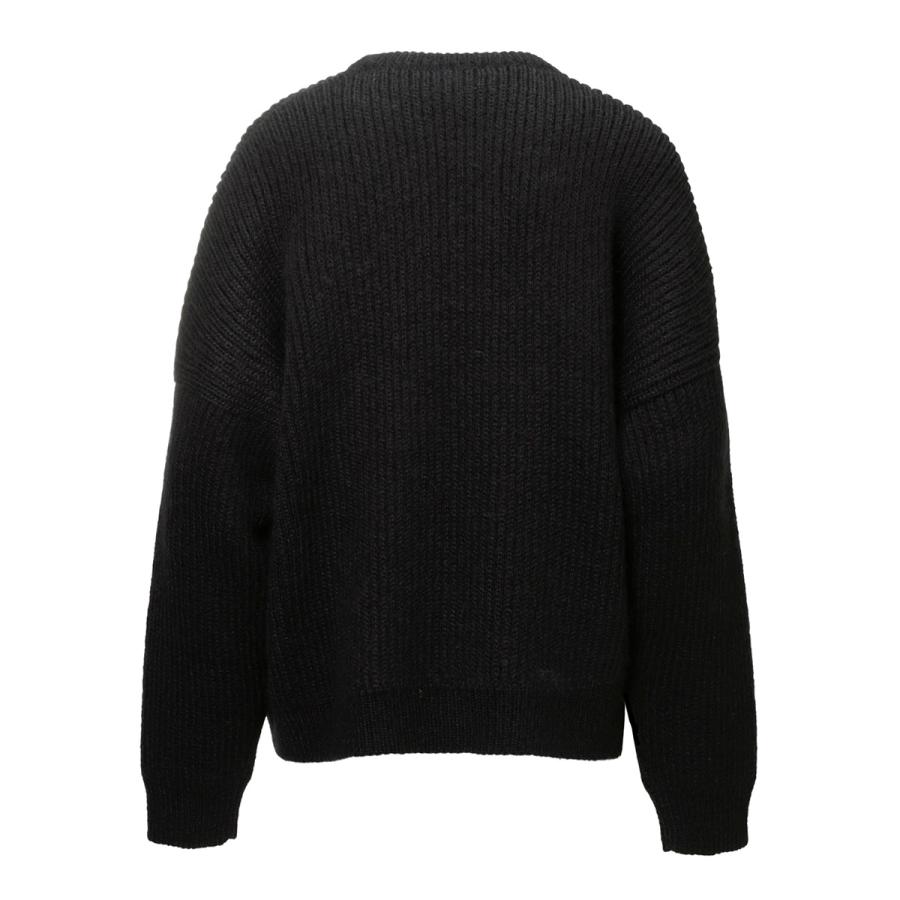 CELINE ブラックニット　メリノウール100% S CELINE ブラックニットメリノウール100% S