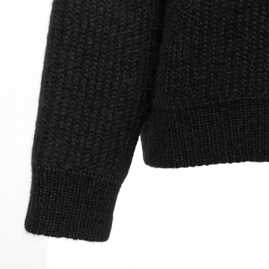CELINE セリーヌ クルーネック ニット ブラック メンズ 2ab05