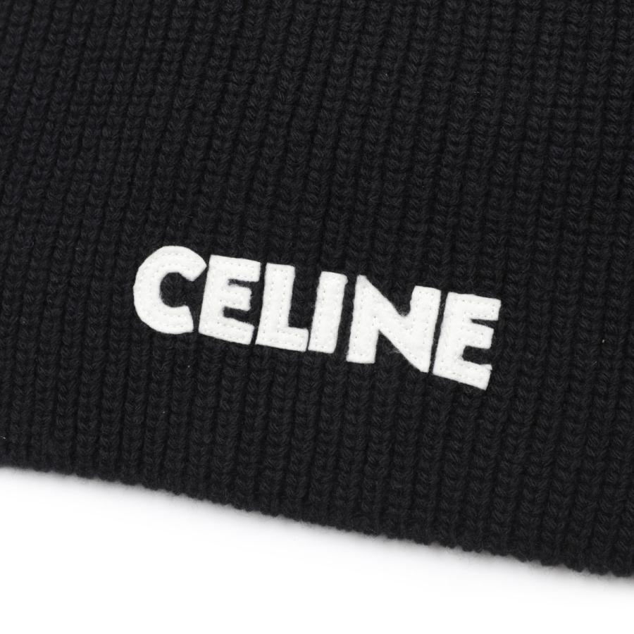 CELINE（セリーヌ） マフラー ブラック メンズ 2ac35-423p-38no